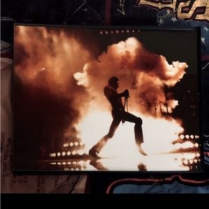 FREDDIE MERCURY 8X10 Framed Photo 1986 Concert Classic